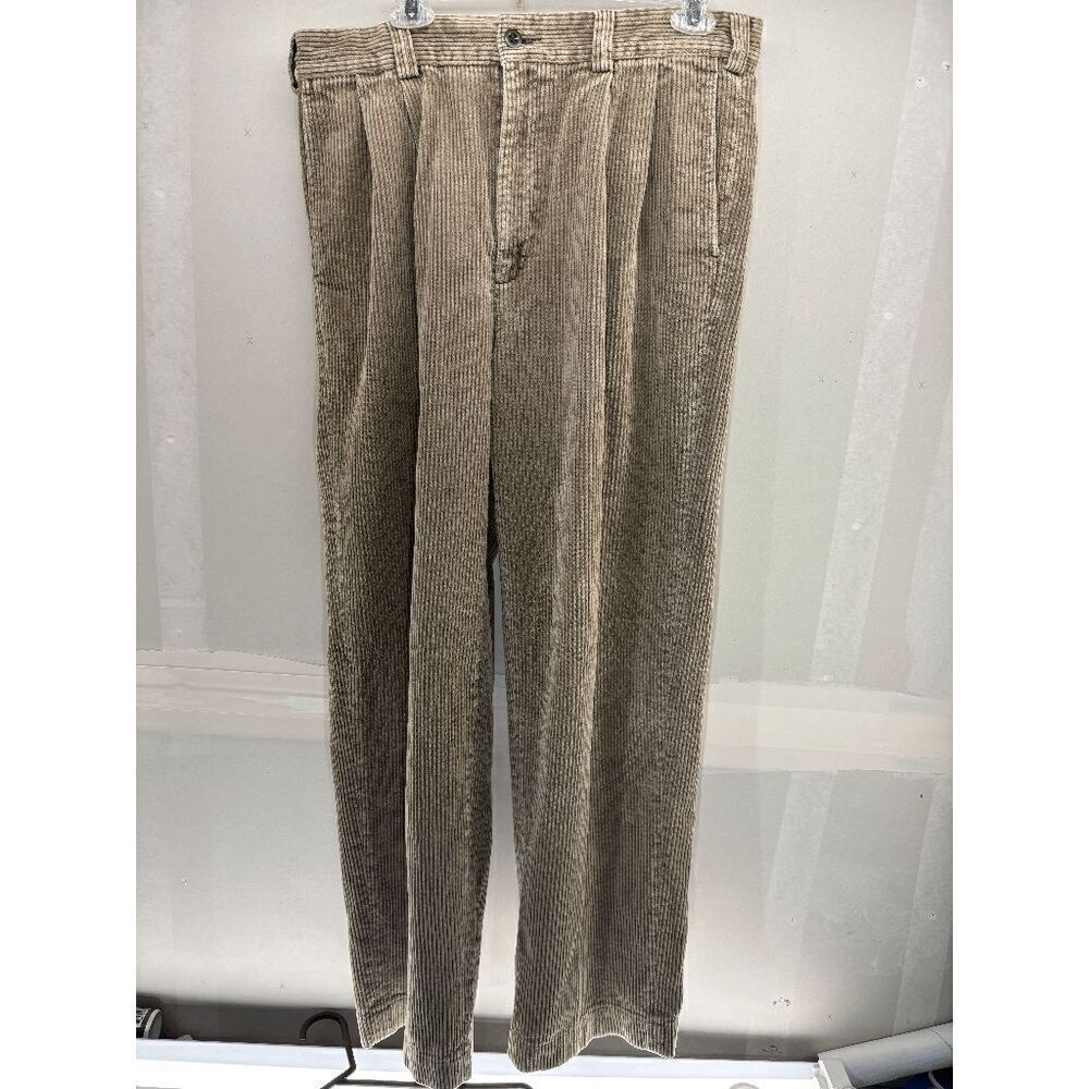 Vintage Abercrombie & Fitch Pants Mens Size 36X32 Wide Wale Corduroy Grandpa Y2K